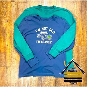 Mens Xl Bundle Life is Good long Sleeve Shirts SKU 466